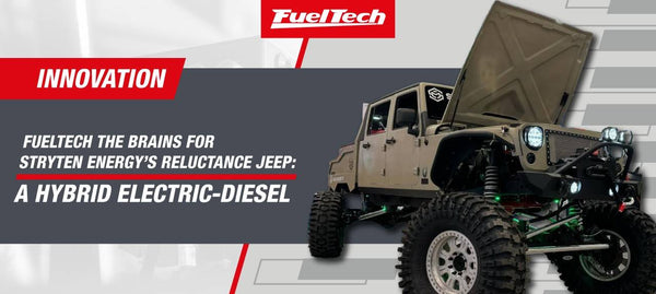 FuelTech the Brains for Stryten Energy’s Reluctance Jeep: A Hybrid Electric-Diesel