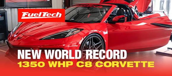 New World Record! 1,350 WHP C8 Corvette with FT600 ECU