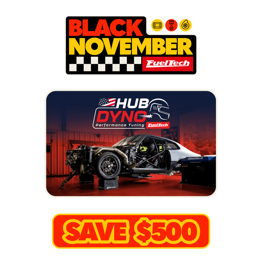 Save on FuelTech's Hub Dyno Performance Tuning during our Black November sale!