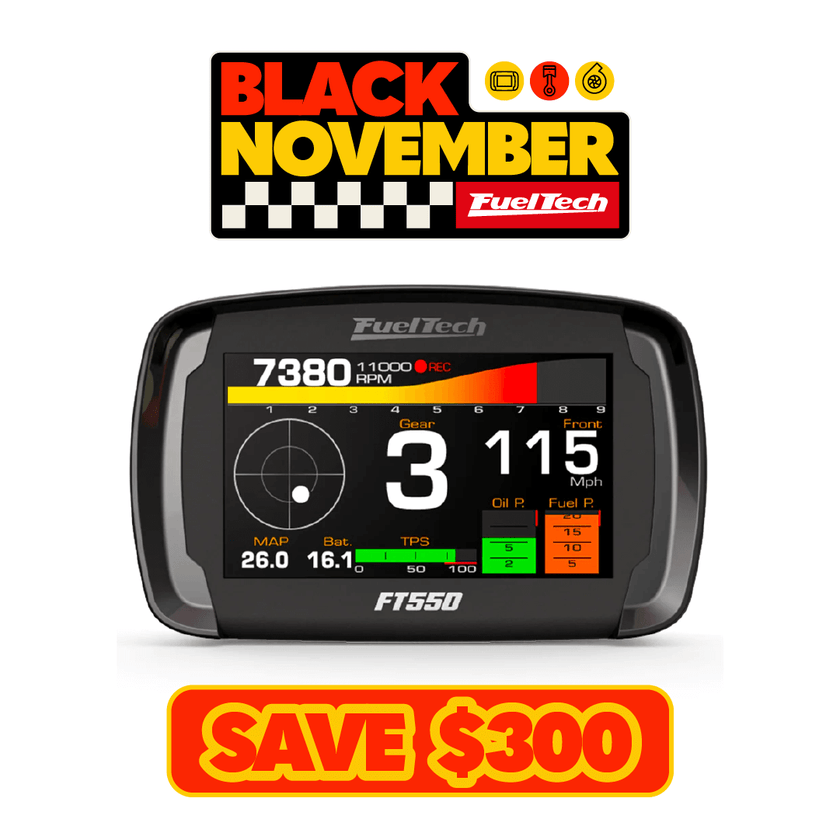 Built for Racing - FT550 ECU with EFI on Sale for Black November